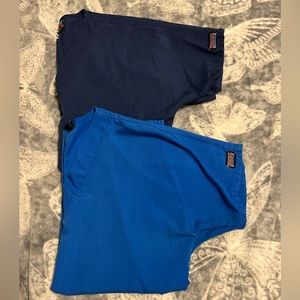 Lot of 2 Cherokee Scrub Tops